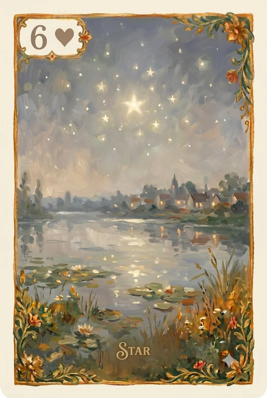 Stars — Lenormand card illustration