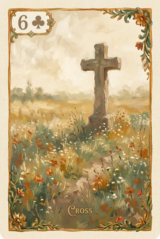 Cross — Lenormand card illustration